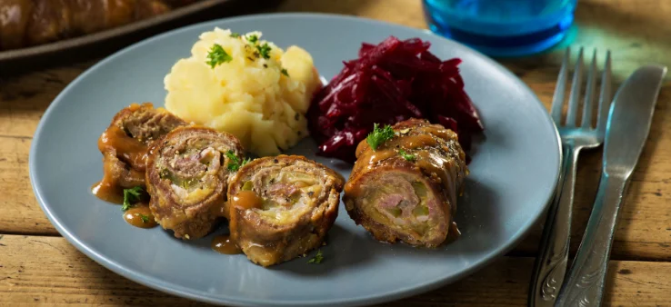 Zrazy (Rolled Beef): Must try Polish food in Australia