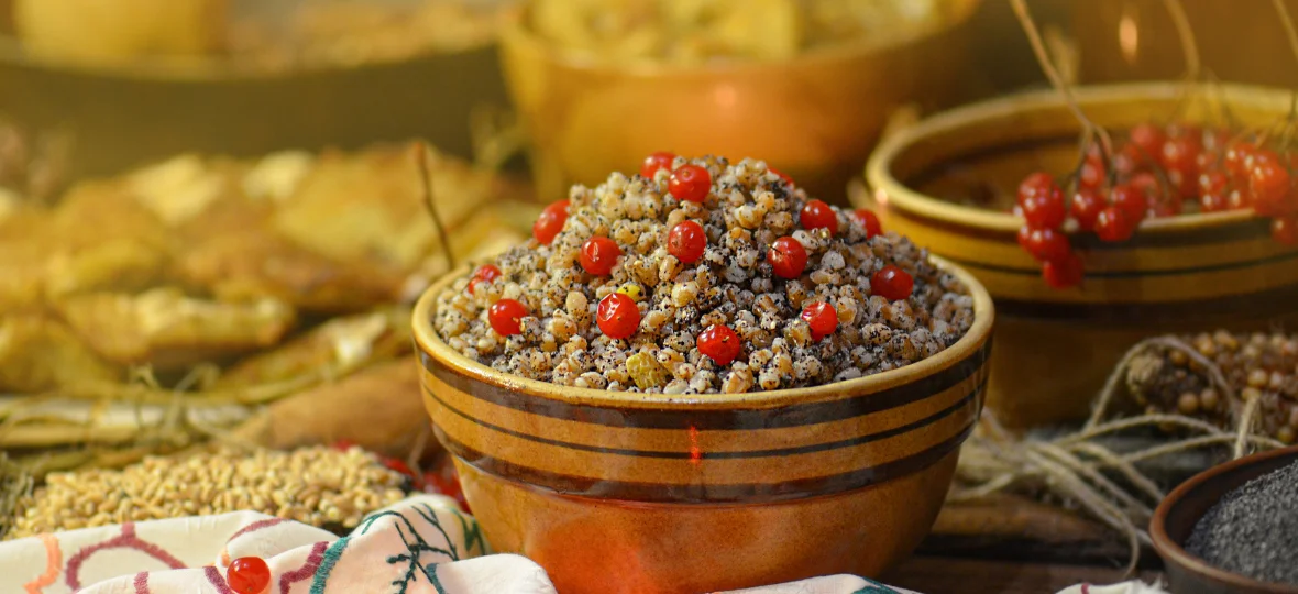 Kutia (Sweet Wheat Berry Pudding)