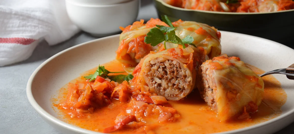 Holubtsi (Stuffed Cabbage Rolls)