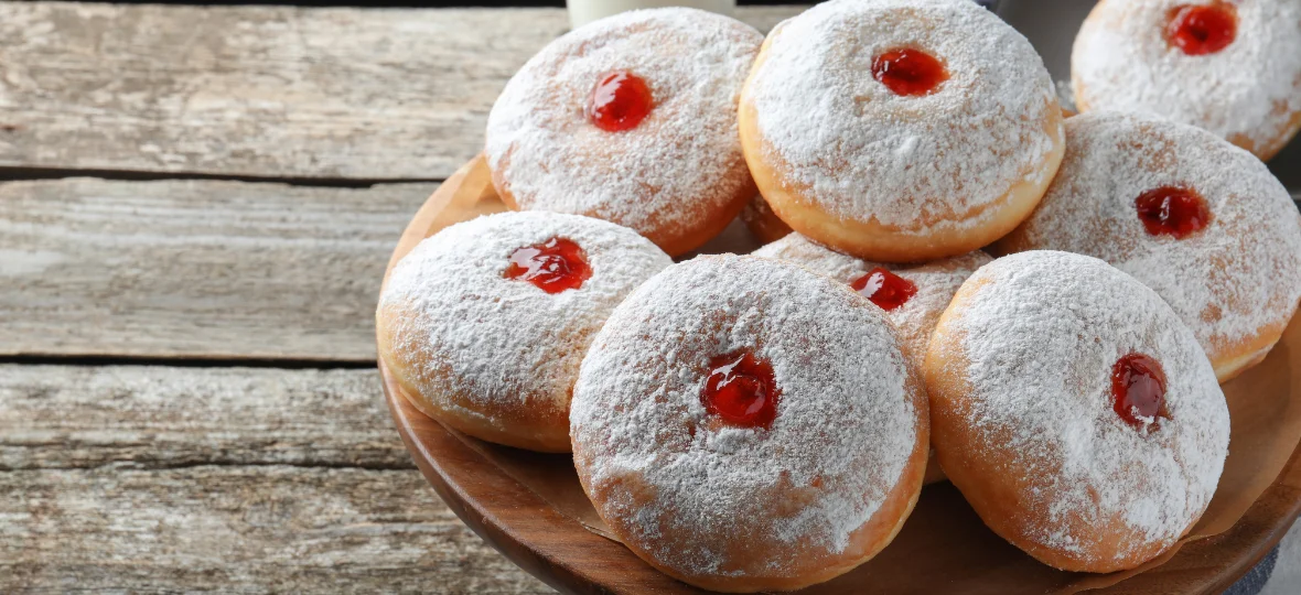 Berliner Pfannkuchen (Jelly Donuts)