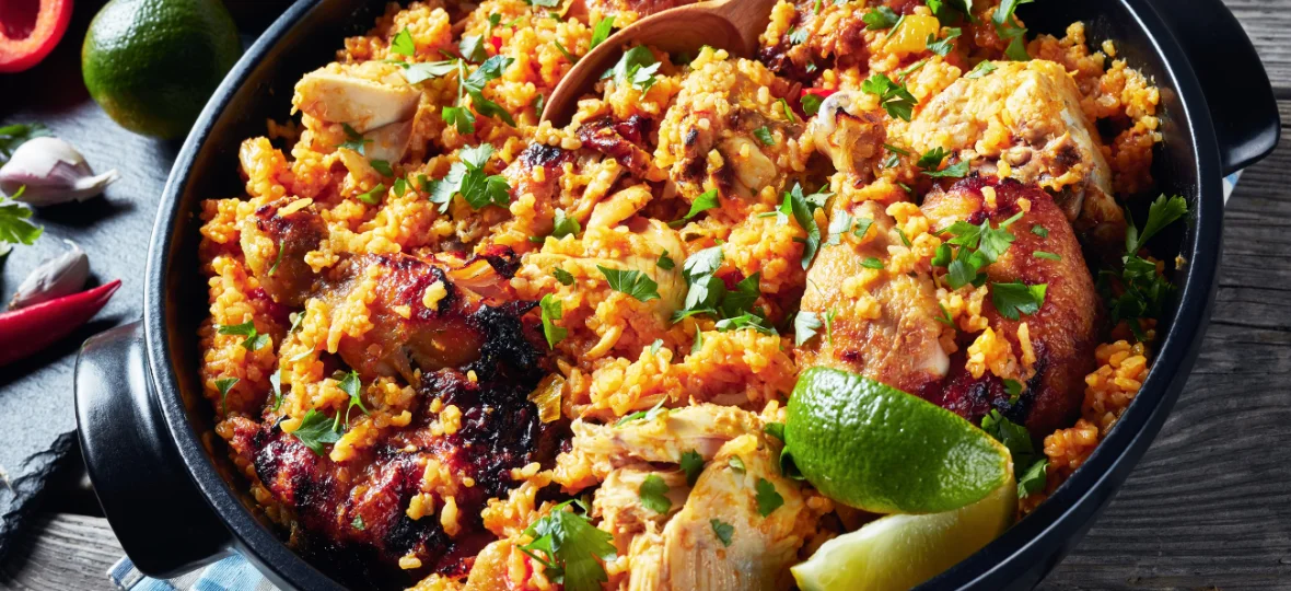 Arroz con Gandules (Rice with Pigeon Peas)