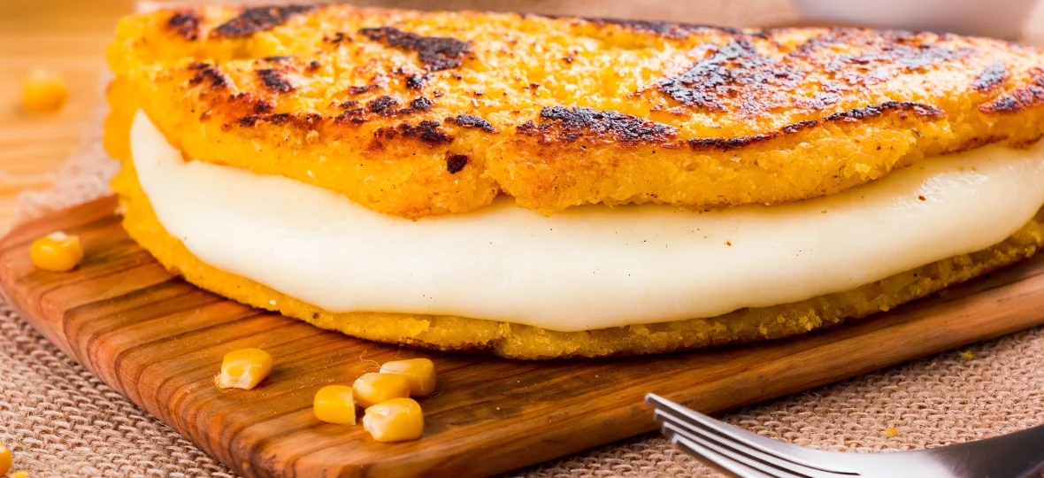 Cachapas (Sweet Corn Pancakes)