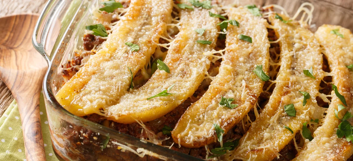 Pastelón (Plantain Lasagna)