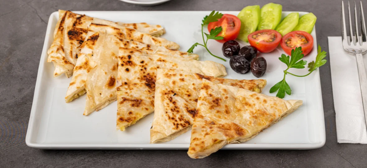 Gözleme (Stuffed Flatbread)