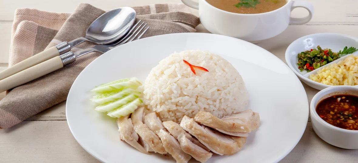 Hainanese Chicken Rice