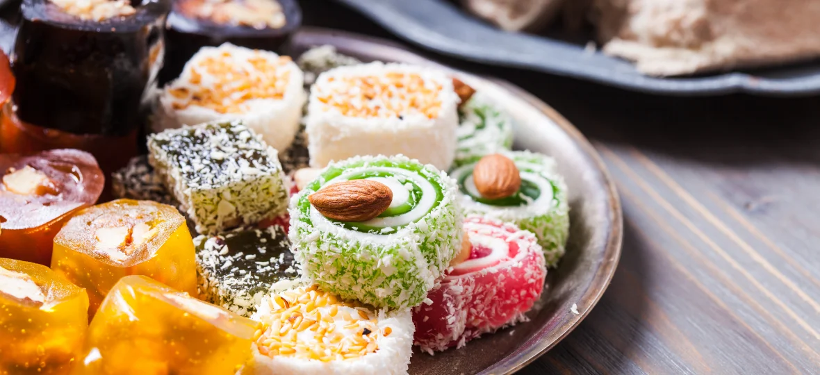 Turkish Delight (Lokum) (Chewy Sweets)