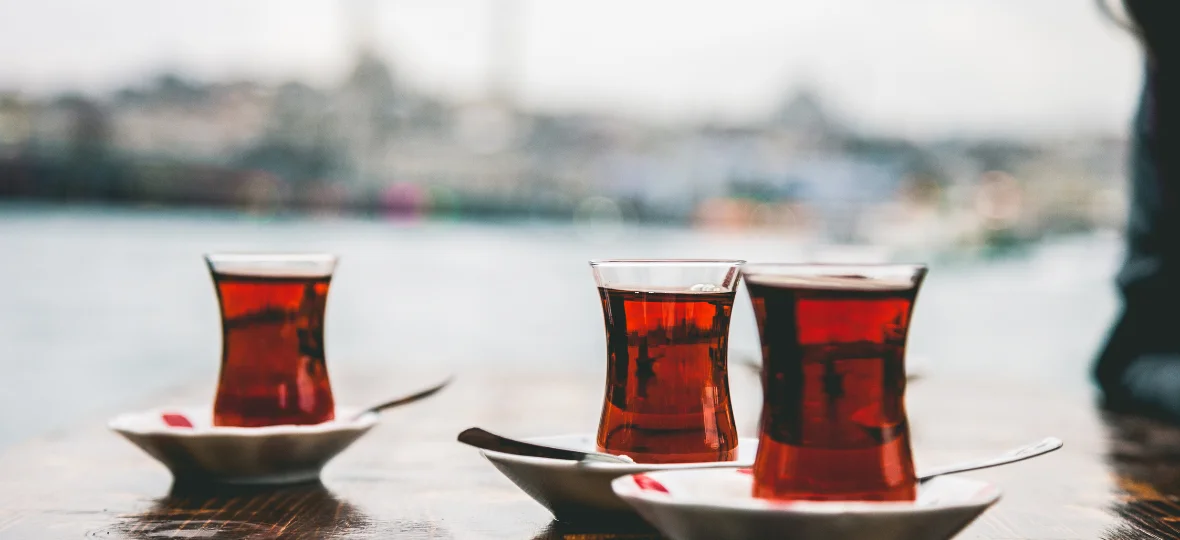 Turkish Tea (Çay) (Strong Black Tea)