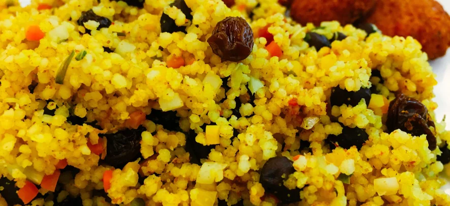 Couscous a moroccan food