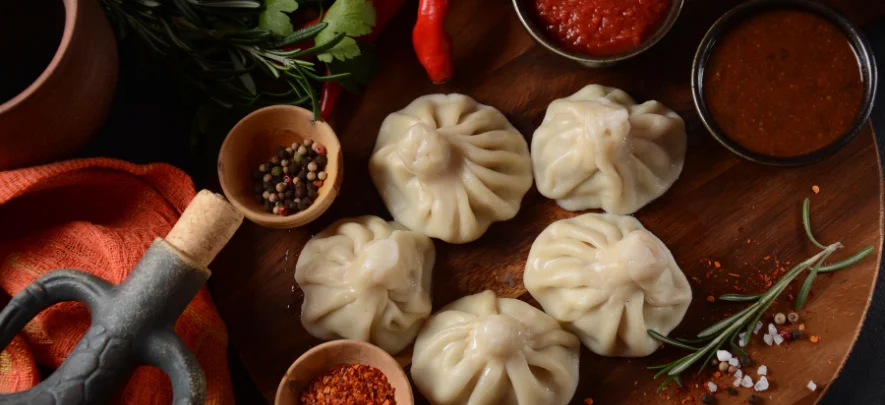 1. Khinkali (Georgian Dumplings)