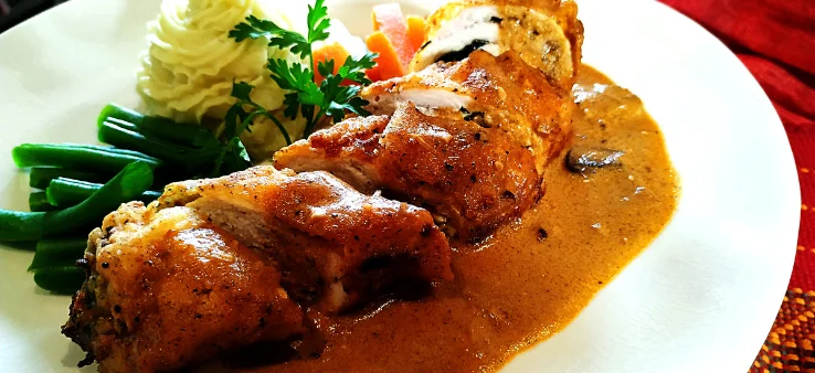 Roast Chicken with Gravy