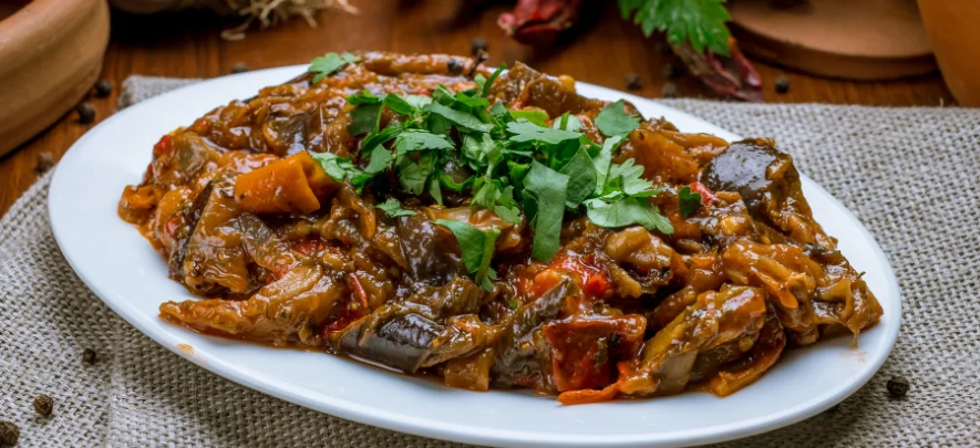 8. Ajapsandali (Georgian Ratatouille)